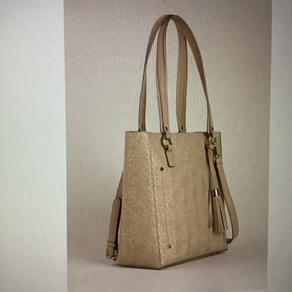 SIMPLY NOELLE LUXE LEOPARD SHOULDER BAG NWT